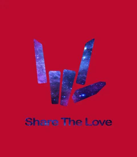 Share The Love Galaxy Logo