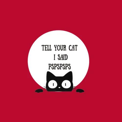 Tell Your Cat I Said Pspspsps