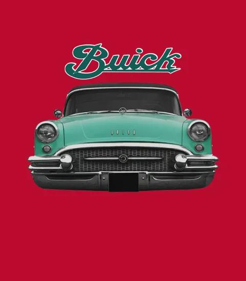 1955 Buick Two Side Green