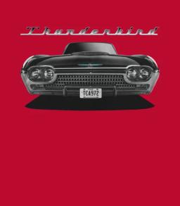 1962 Tbird Front Black
