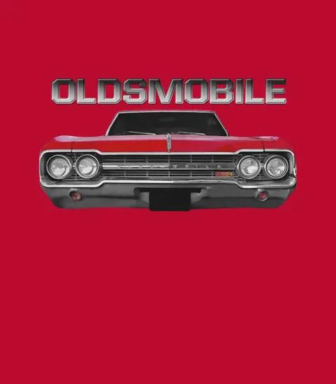 1965 Olds 442 Two Side Red