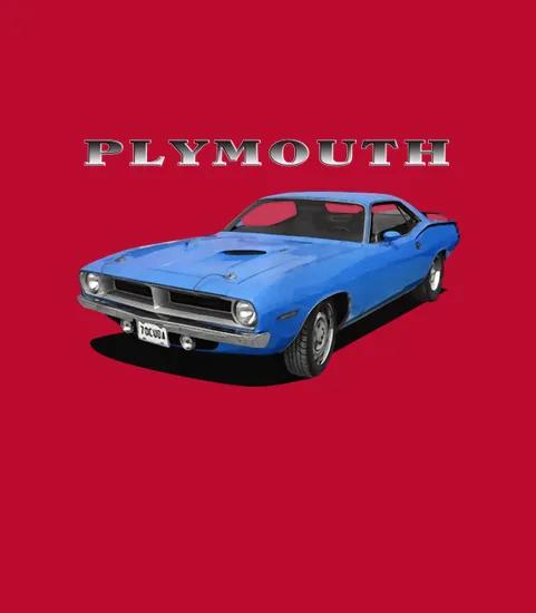 1970 Plymouth Cuda Blue