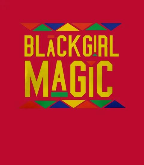 Black Girl Magic Tribal Design