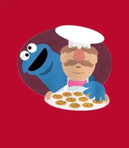 Cookie Monster Swedish Chef