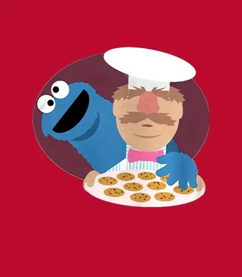 Cookie Monster Swedish Chef