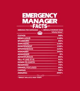 Emergency Manager Job Fact