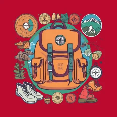 Wanderer Travel Map Design