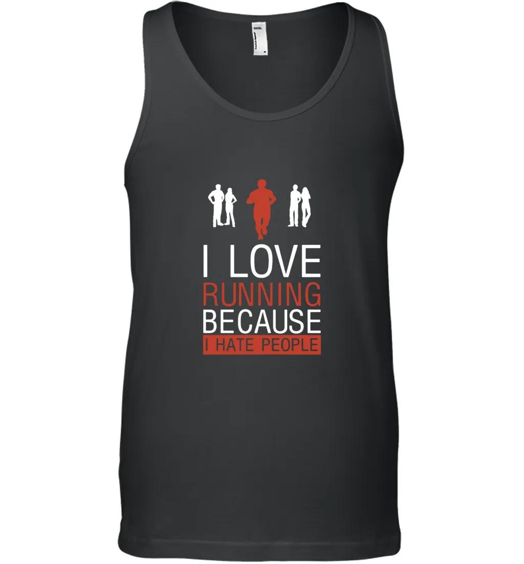 I Love Running Because I Hate People