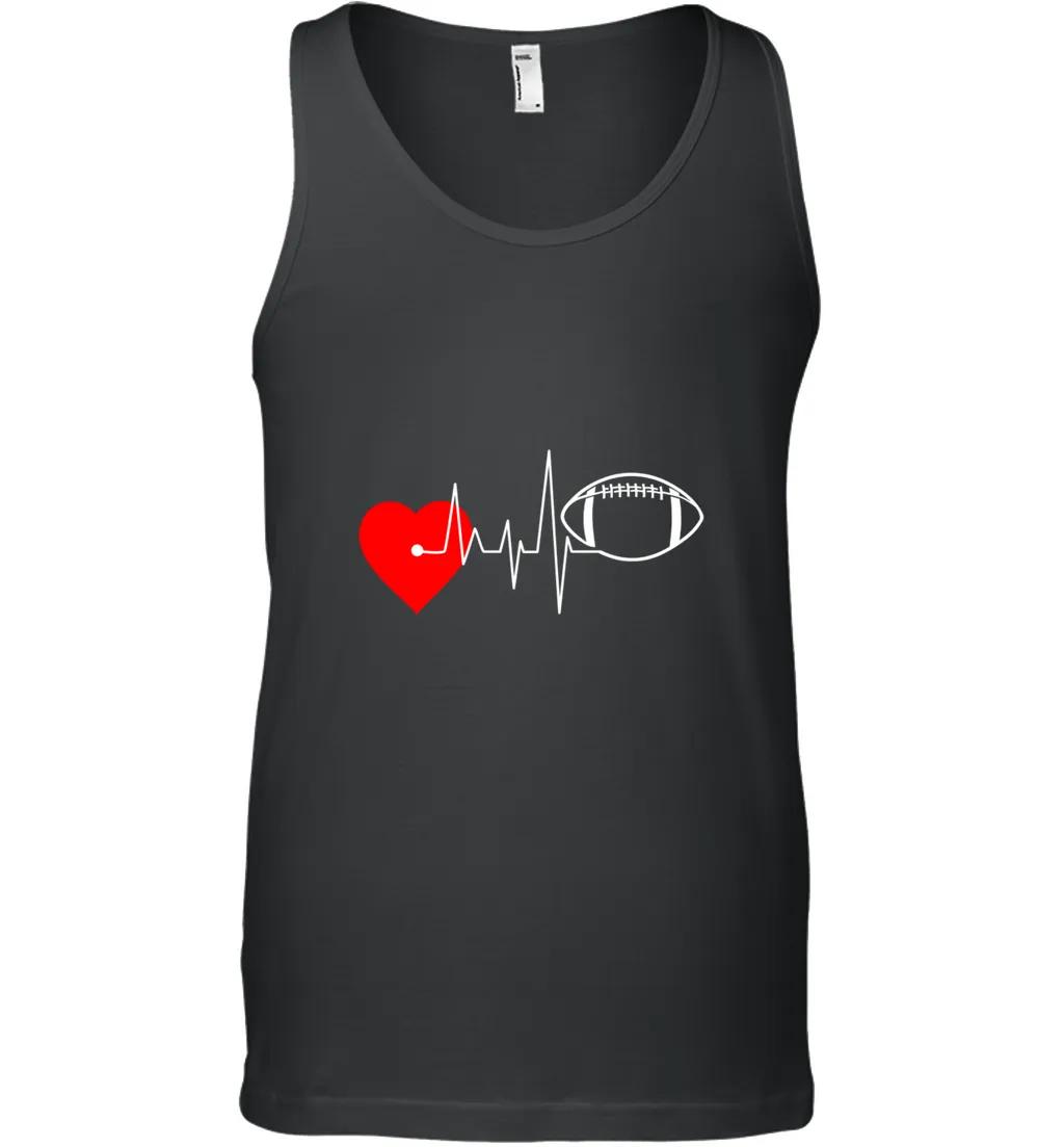 Heartbeat Football I Love Football