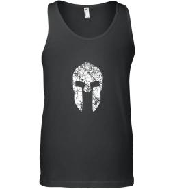 Spartan Warrior Helmet Distressed