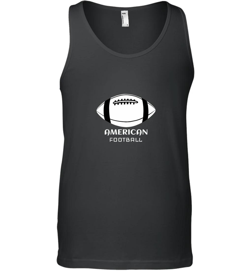 American Football Ball Black