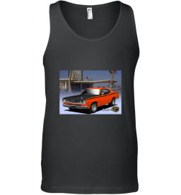 1970 74 Duster Poster Orange 3