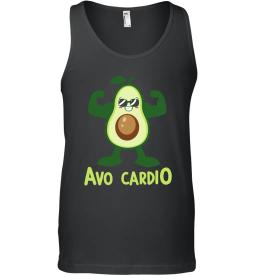 Avocado Gym Avocardio Funny Running
