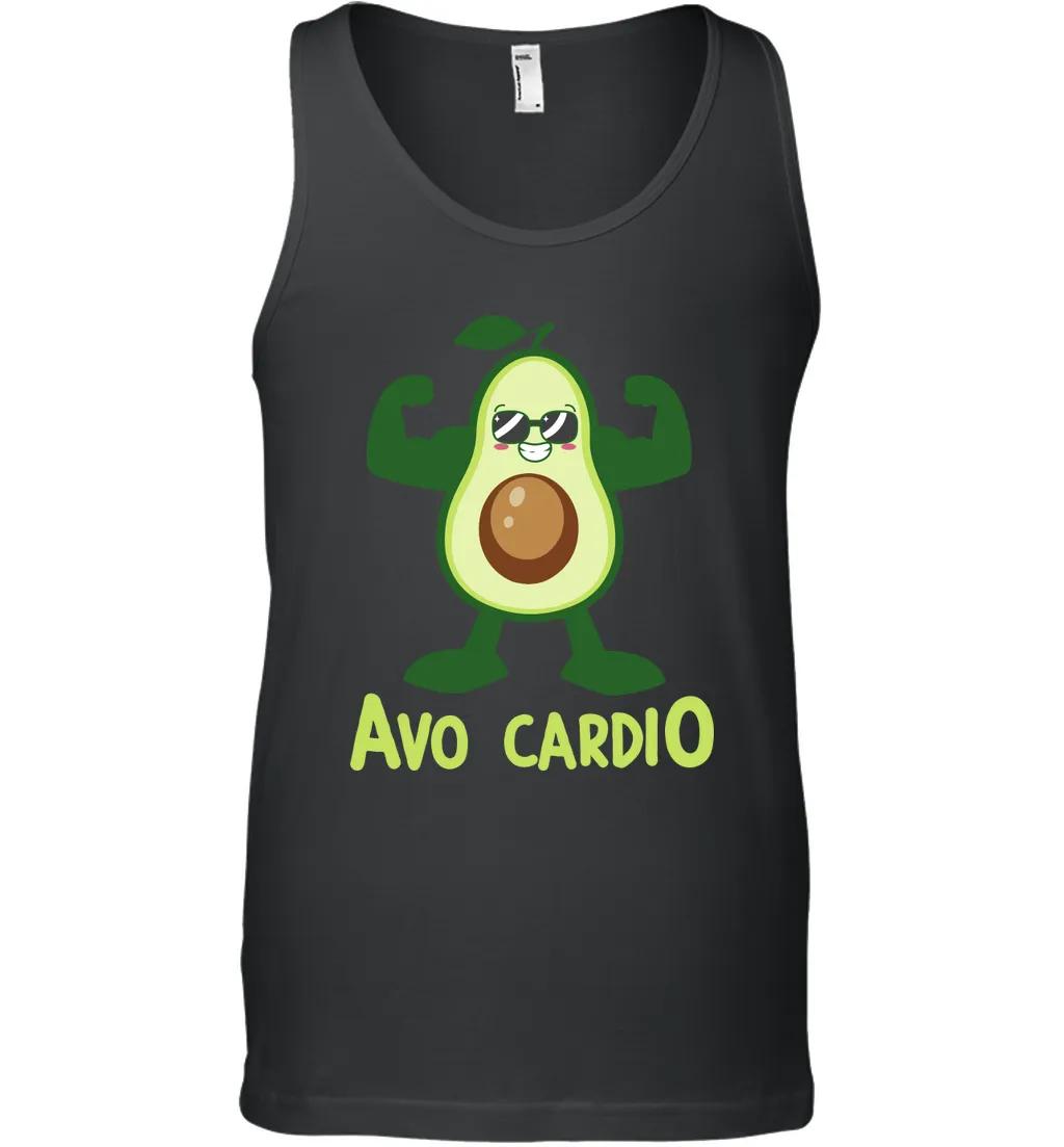 Avocado Gym Avocardio Funny Running