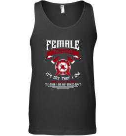 Female Firefighter Fire Fighter Tee