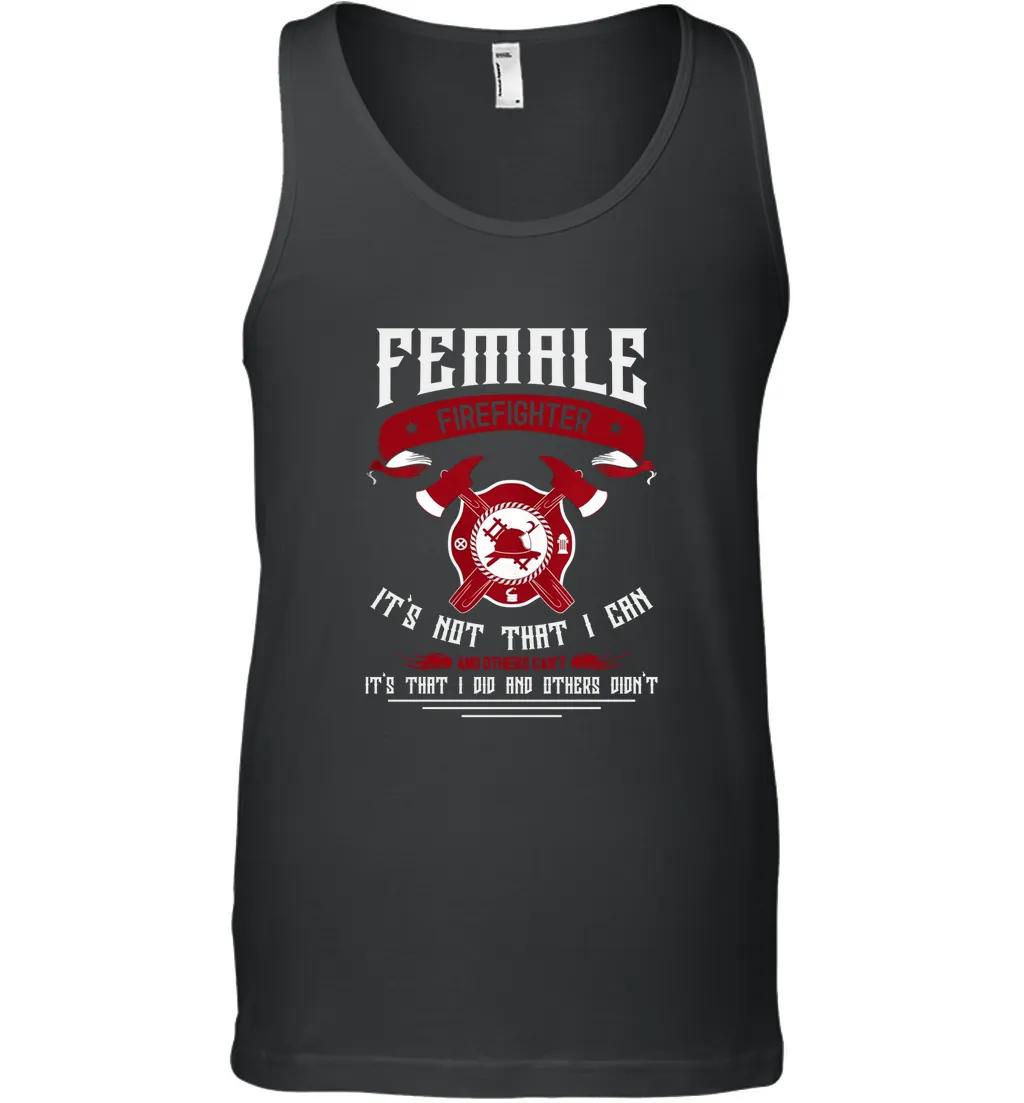 Female Firefighter Fire Fighter Tee