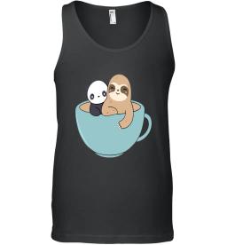 Kawaii Cute Panda And Sloth