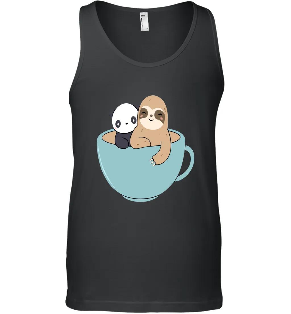 Kawaii Cute Panda And Sloth