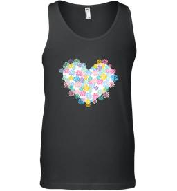 Neon Flower Hearts