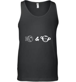 Funny Funny Fish And Chimp Gift