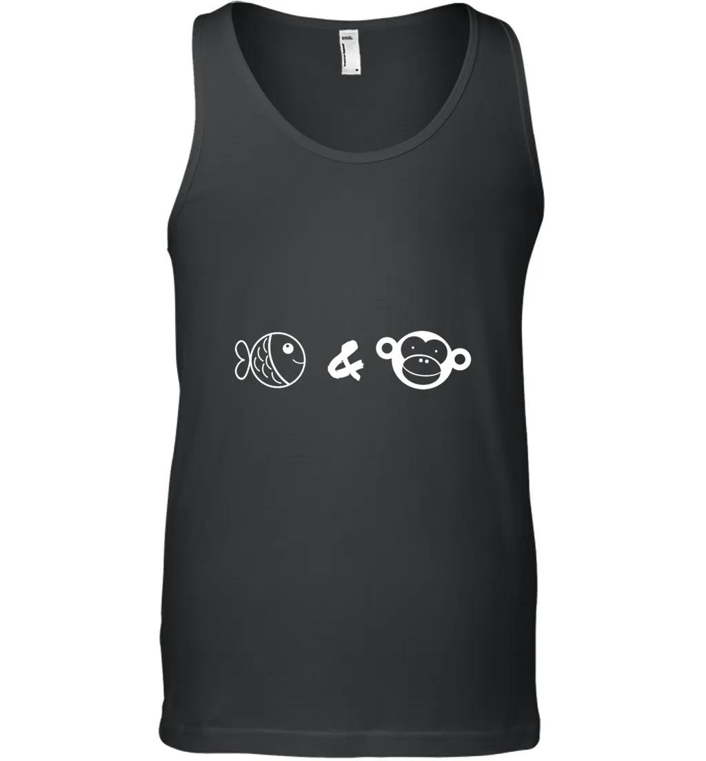 Funny Funny Fish And Chimp Gift