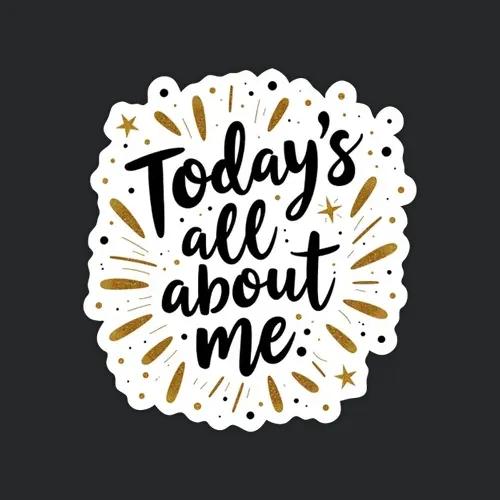 Todays All About Me Happy Birthday