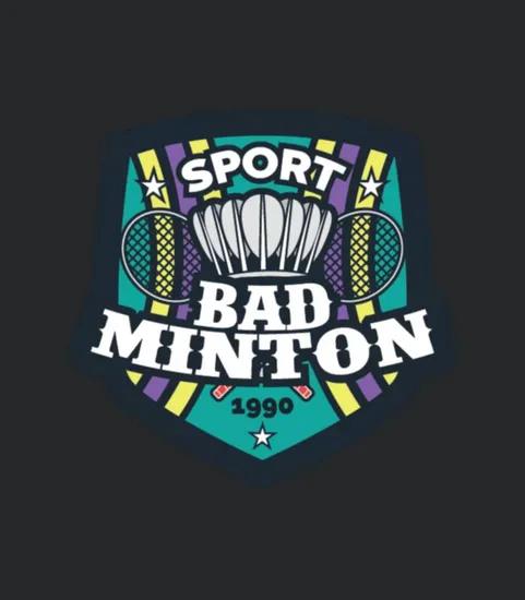 Badminton Racket Logo