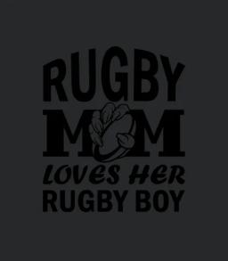 Rugby Mom And Rugby Boy Gifts