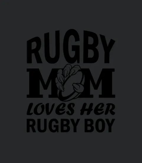 Rugby Mom And Rugby Boy Gifts