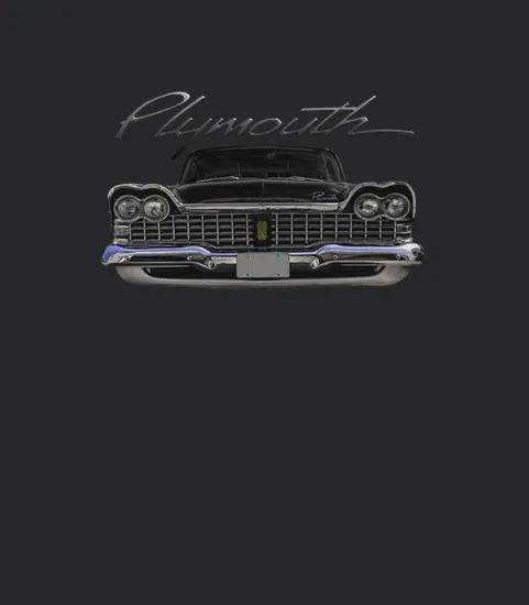 1959 Plymouth Front Black
