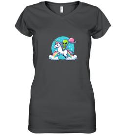 Alien Riding Unicorn
