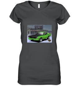 1970 74 Duster Poster Green