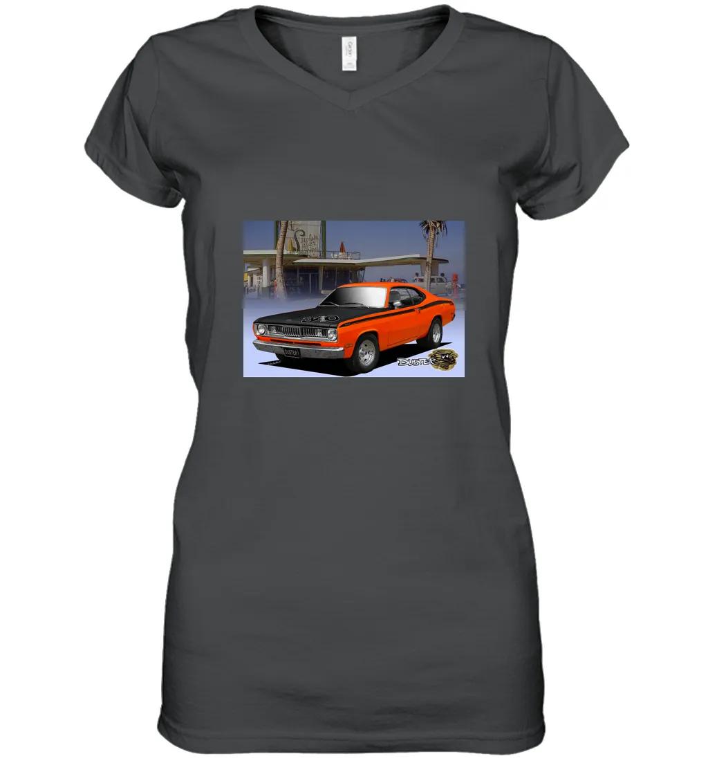 1970 74 Duster Poster Orange 3