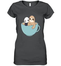 Kawaii Cute Panda And Sloth
