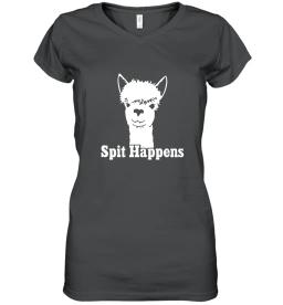 Spit Happens Cute Alpaca Face