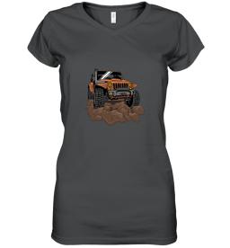 Jeep Offroad Drive On Dirt Or Mud