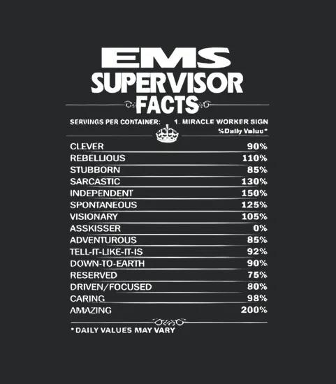 Ems Supervisor Job Fact