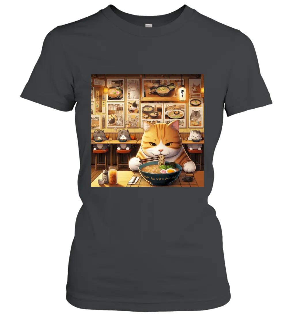 Cat Eating Ramen V1