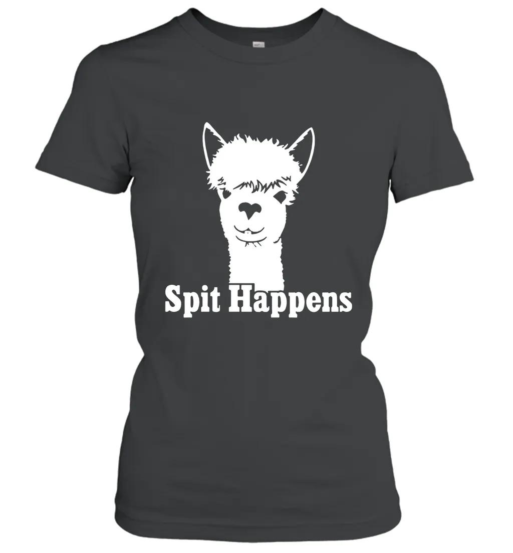 Spit Happens Cute Alpaca Face