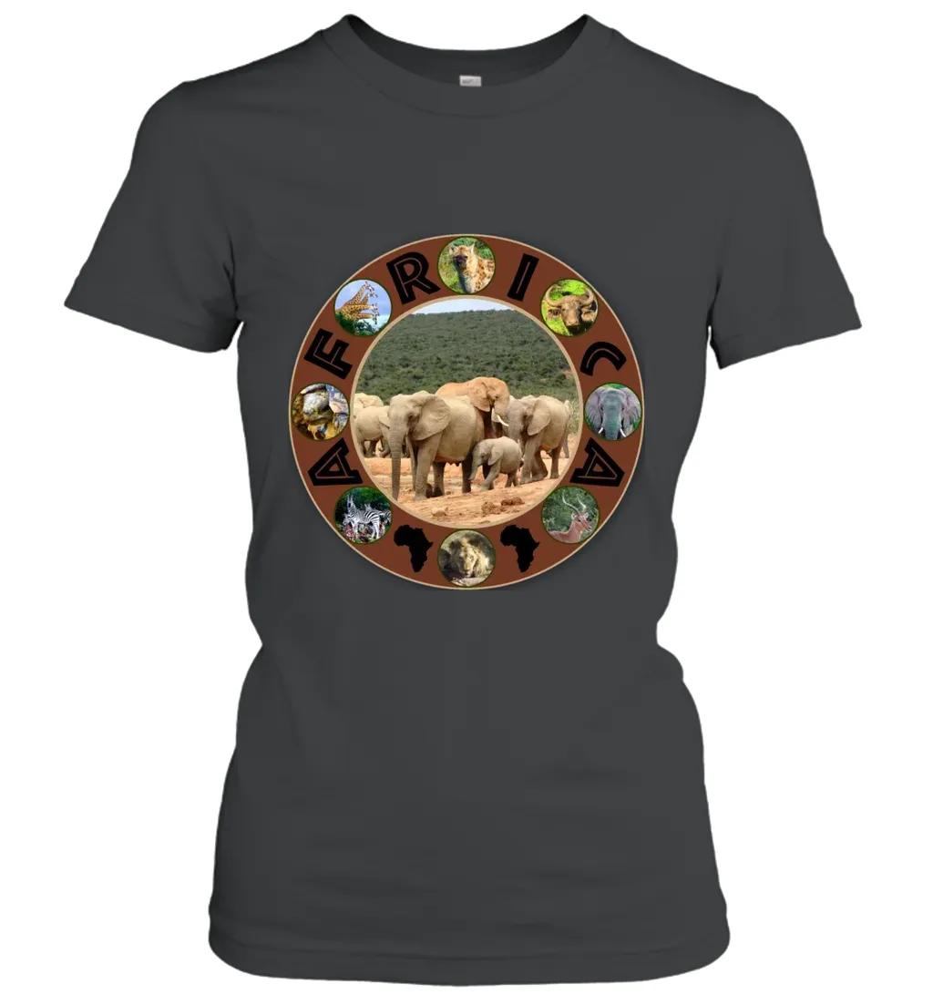 Elephant Herd Africa Circle