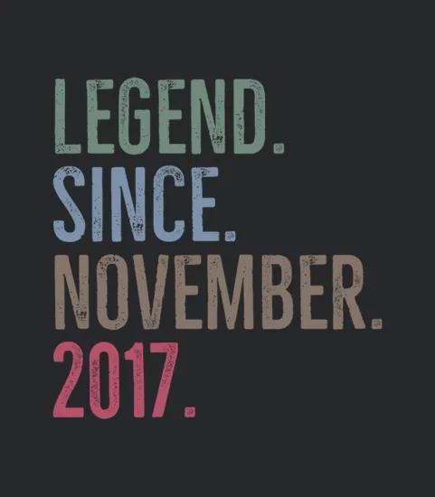 Legend Since November 2017
