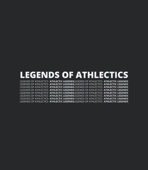 Legends Of Athletics White