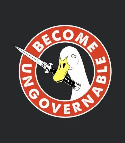 Become Ungovernable Goose Knife