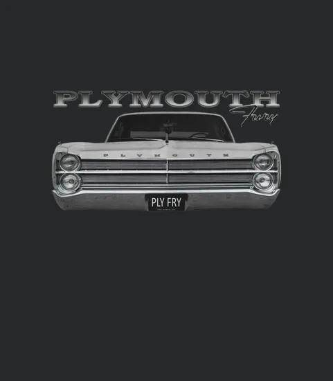 1967 Plymouth Fury Front White