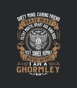 Ghormley Last Name Surname