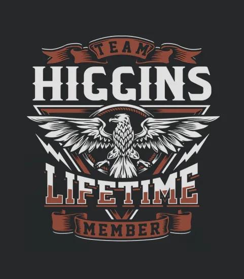 Higgins Team Life Time Member