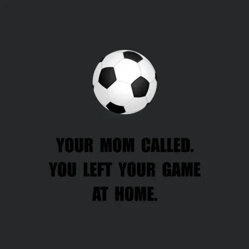 Soccer Game At Home
