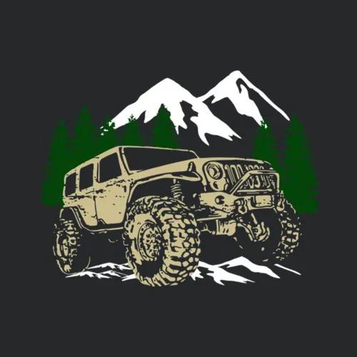 Mountain Jeep 4x4 Offroad