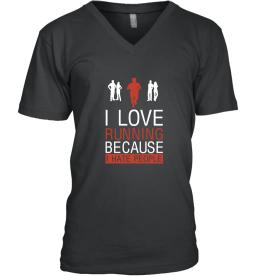 I Love Running Because I Hate People