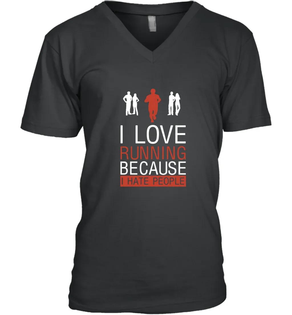 I Love Running Because I Hate People